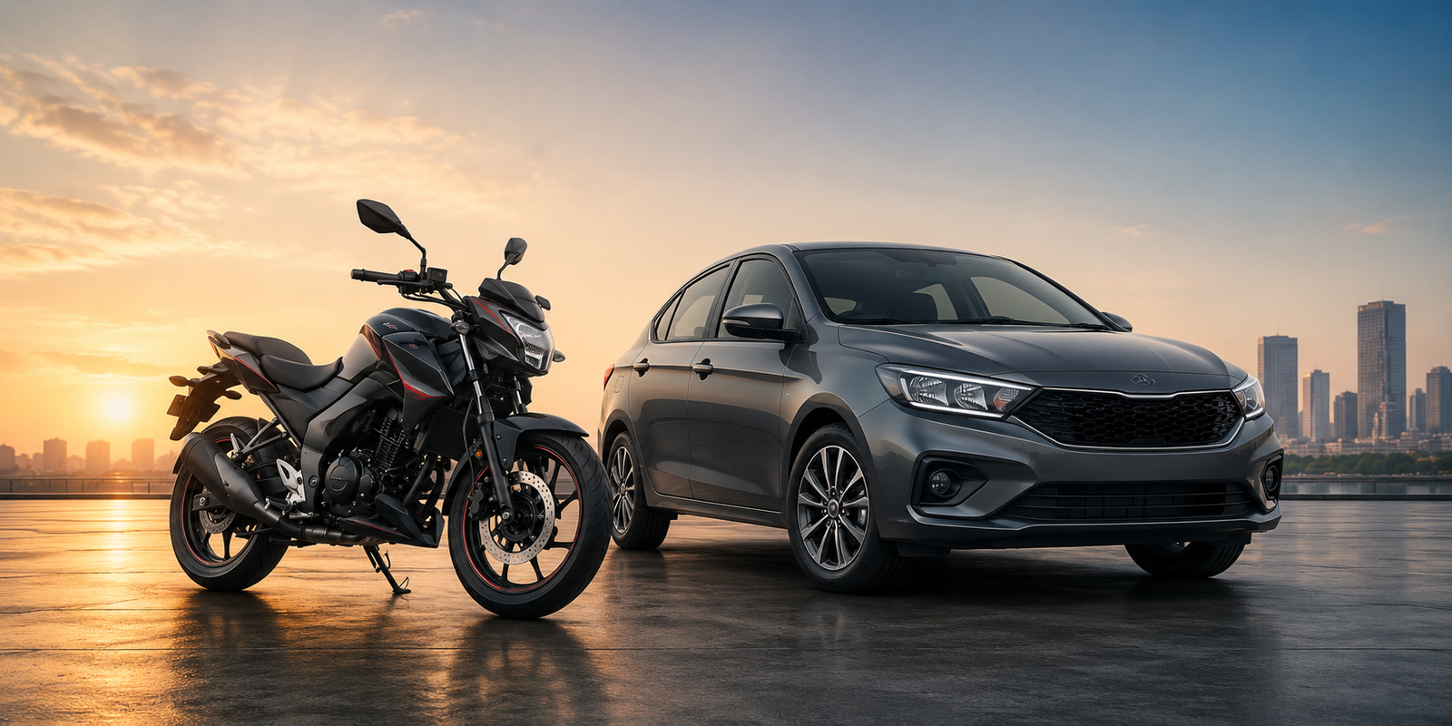 Bike or car rental in Vizag