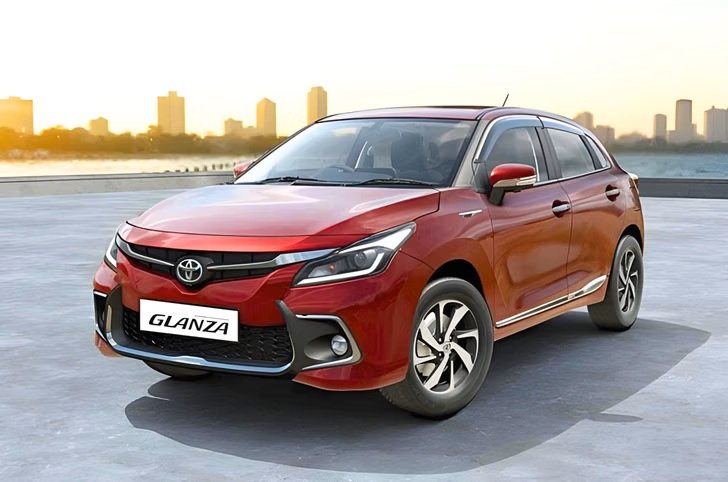 Tayota Glanza rental in Vizag